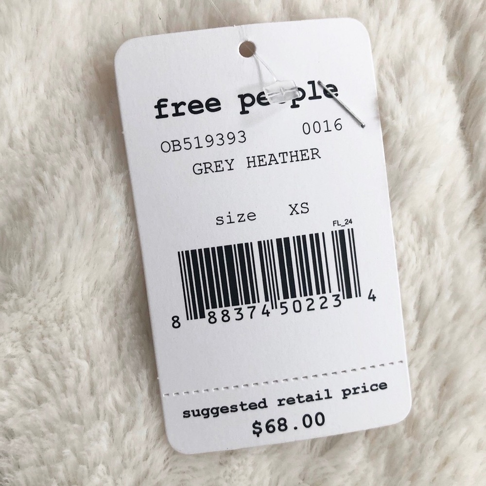 Free People We The Free | Ribbed Split Back TopNWT - Picture 9 of 13